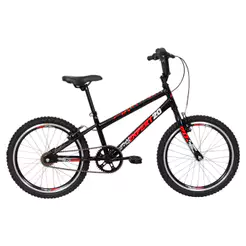 Bicicleta Caloi Expert R20 A25 1V Aro 20 Guidão BMX Cor Preta