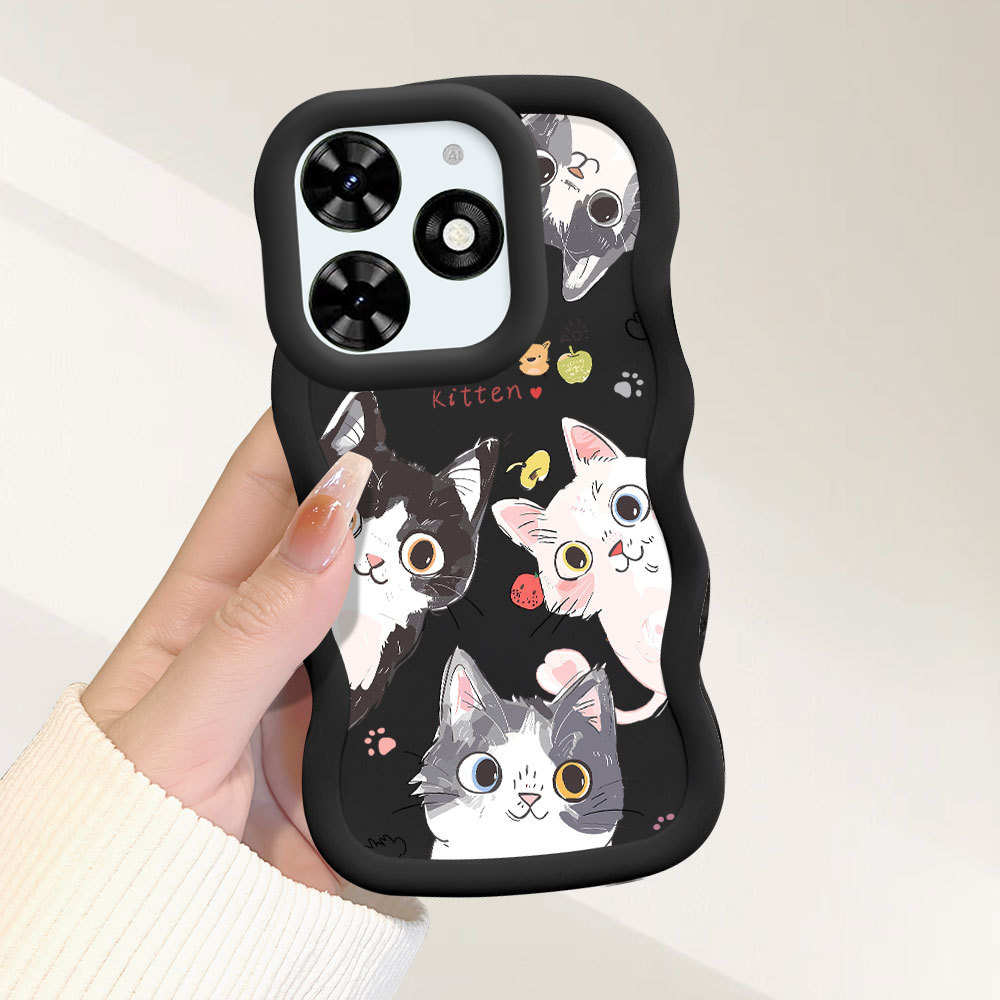 Capinha Para Infinix Smart 8 Pro HD Plus Hot 40i Capa De Silicone Macio Capinhas Case 0202 MKL
