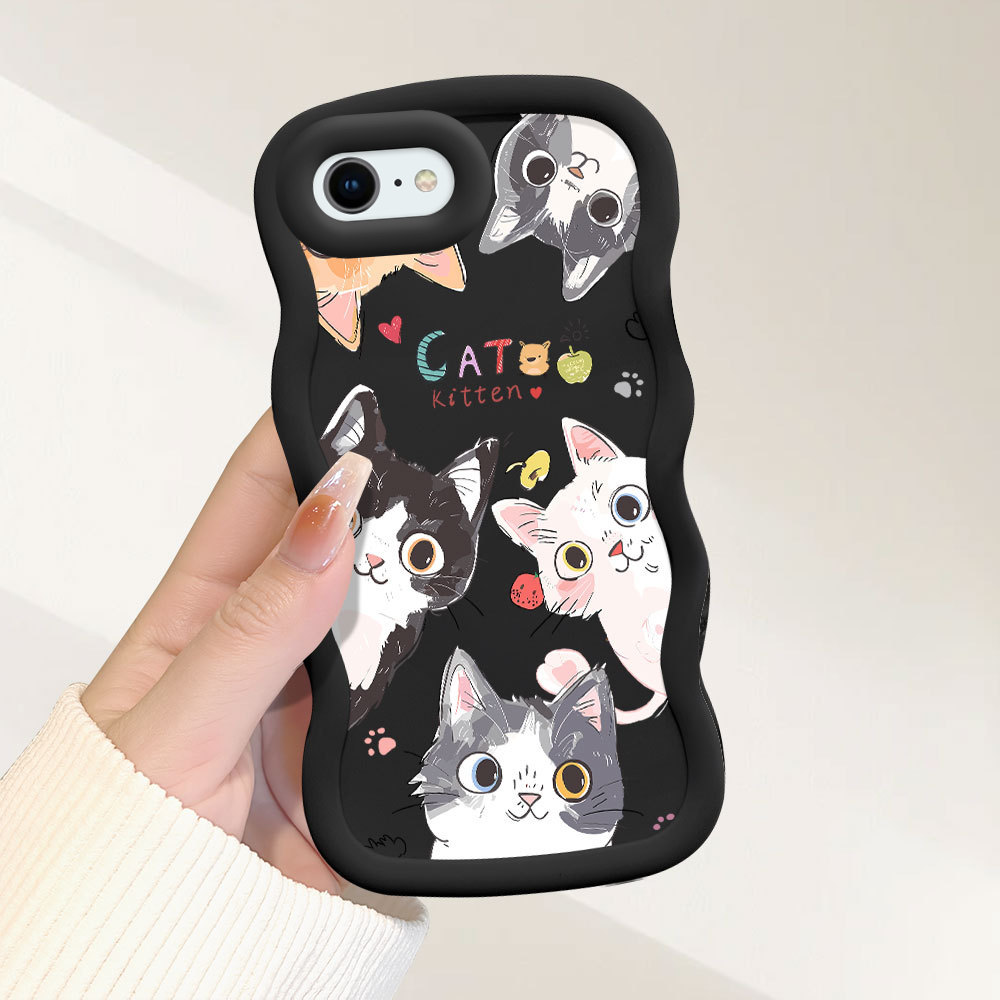 Capinha Para iPhone 7 8 6 6S SE 2020 2022 Capa De Silicone Macio Capinhas Case 0202 MKL