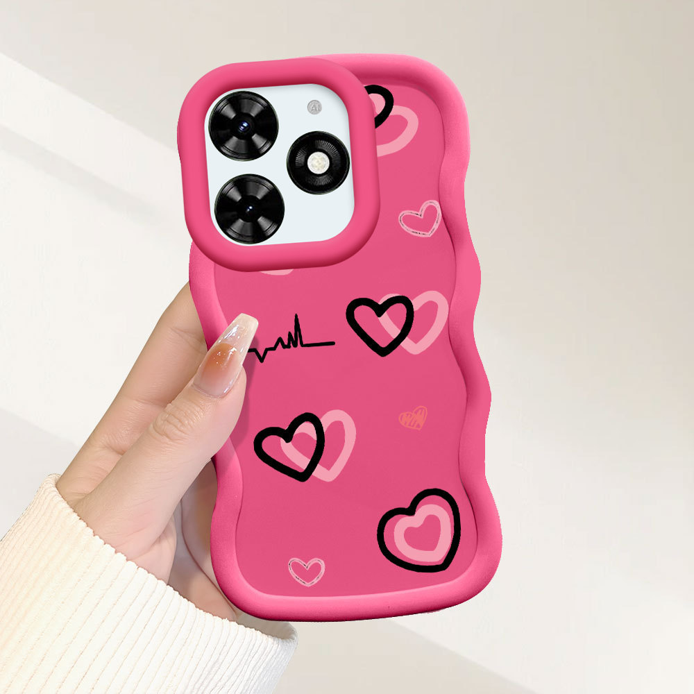 Capinha Para Infinix Smart 8 Pro HD Plus Hot 40i Capa De Silicone Macio Capinhas Case 0208 MKL em Oferta na Shopee