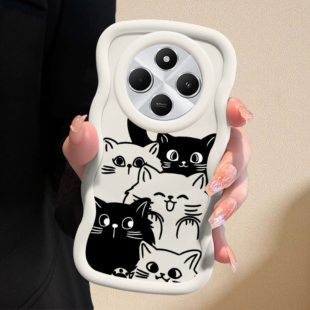 Capa Para Xiaomi Redmi 14C A4 A3 Pro 4G 5G Capinha Macia De Silicone Celular 0225 MKL