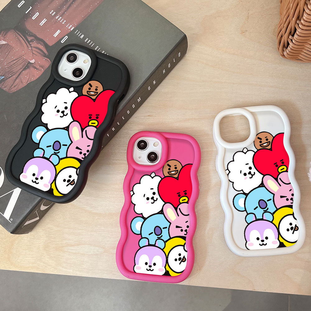 Capa BTS Para Motorola Moto G05 E13 E22 G04 G04S G10 G20 G30 G14 G15 5G Capinha Cores de Doces 0245 Case MKL - detalhe