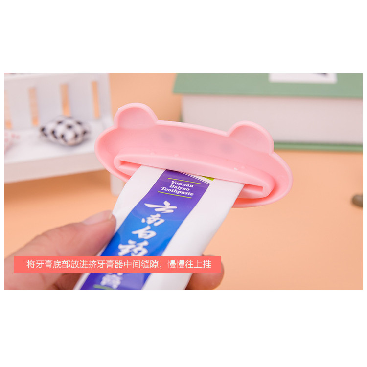 1 Kit Compactador De Creme Dental Extração Total Mecanismo Simplificado Seguro E Longa Vida