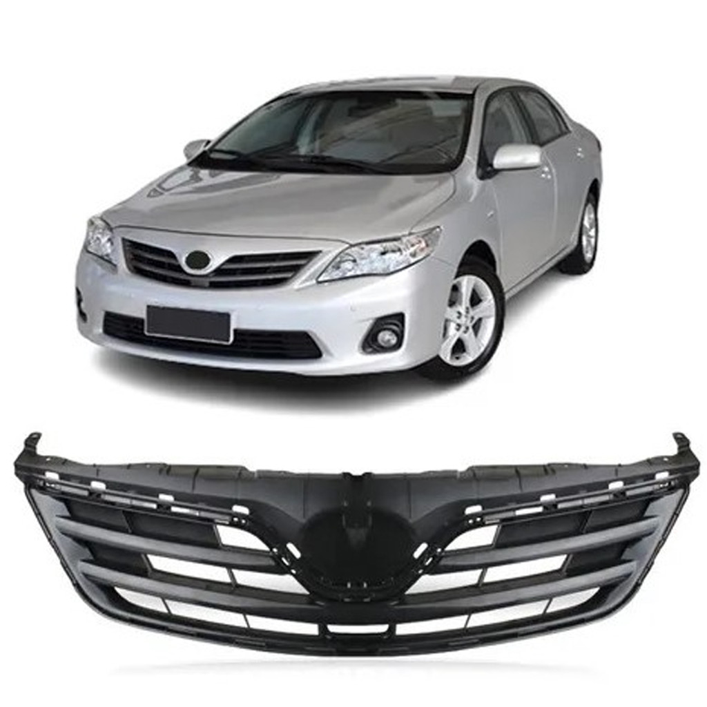 GRADE RADIADOR FRONTAL COROLLA 2009 2010 2011 2012 CINZA/GRAFITE 28394