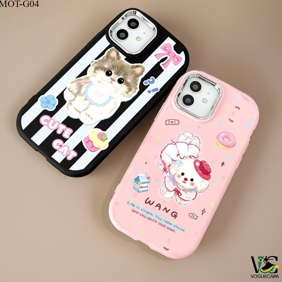 Capa Para Motorola Moto G06 G05 G04 G04S G6 G7 G8 G9 Play Plus Power Lite Celular Macia Normal Silicone Case 1521 PD