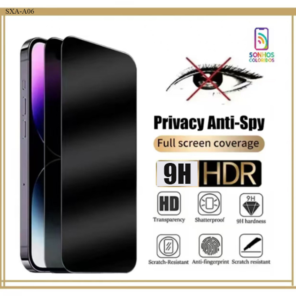 Película Para Samsung Galaxy A06 A05 A03 A05S A04E A10 A31 A02 A71 A51 A04S A03S A02S A10S Privacidade FKM