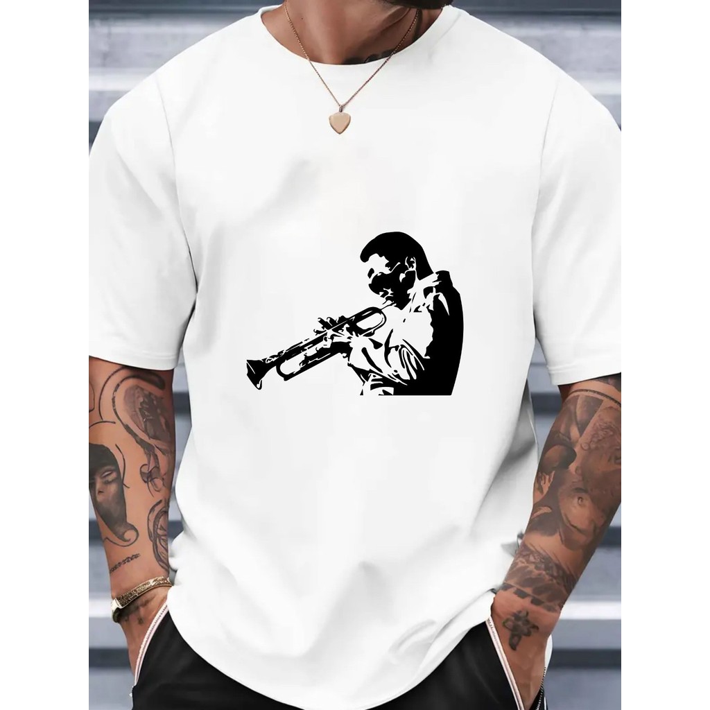 Camiseta Inspirada Em Miles Davis , Preta Vintage , Top Jazz Legend , Presente Para Fãs De Música .