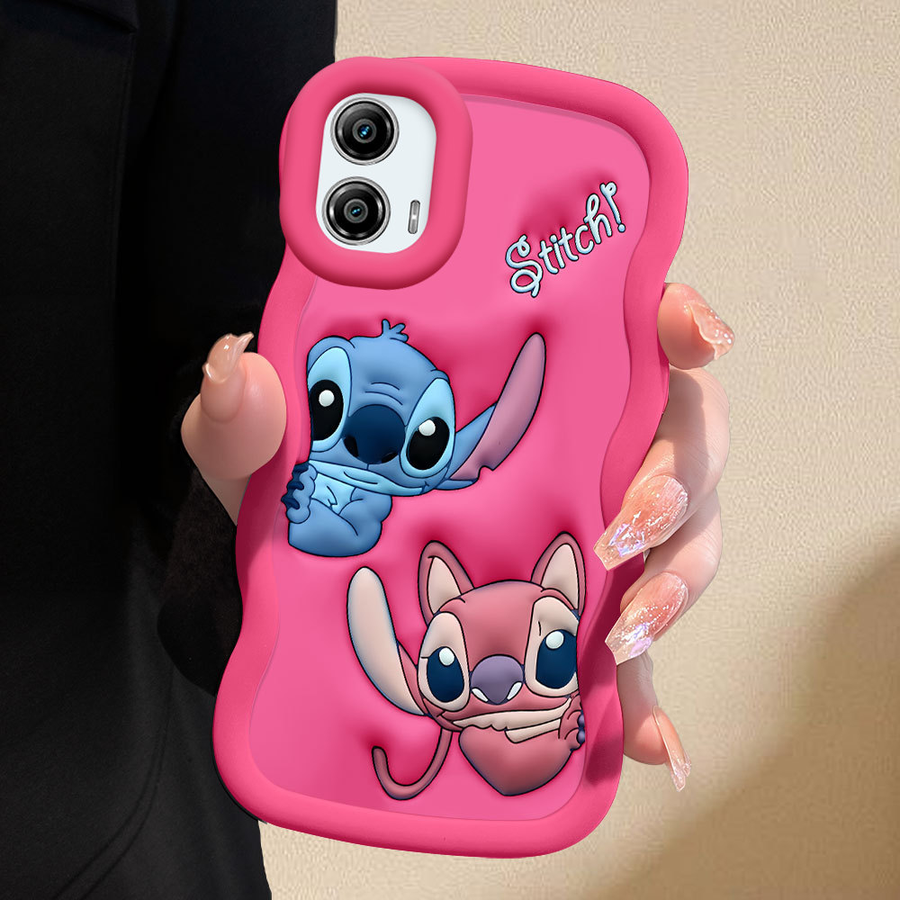 Capa Para Motorola Moto G53 5G Capinha Macia De Silicone Celular Stitch 0279 MKL em Oferta na Shopee