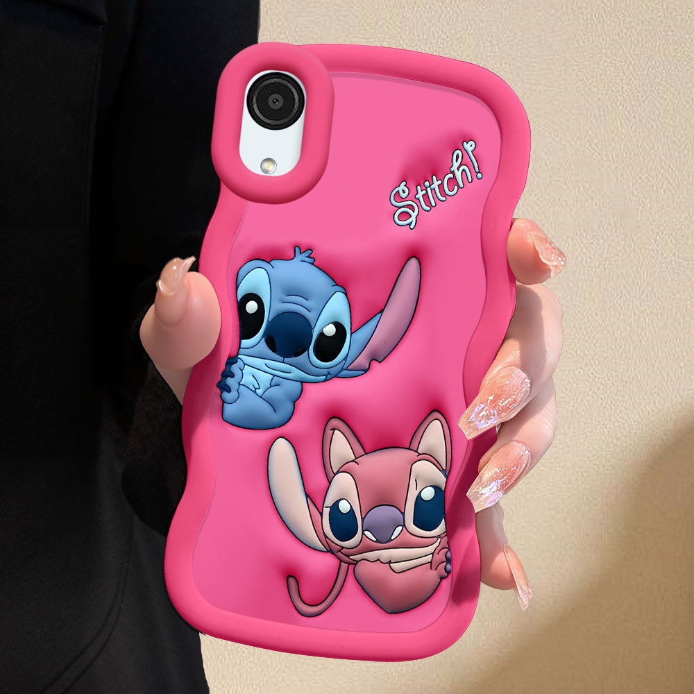 Capa Para Samsung Galaxy A03 Core Capinha Macia De Silicone Celular Stitch 0279 MKL em Oferta na Shopee