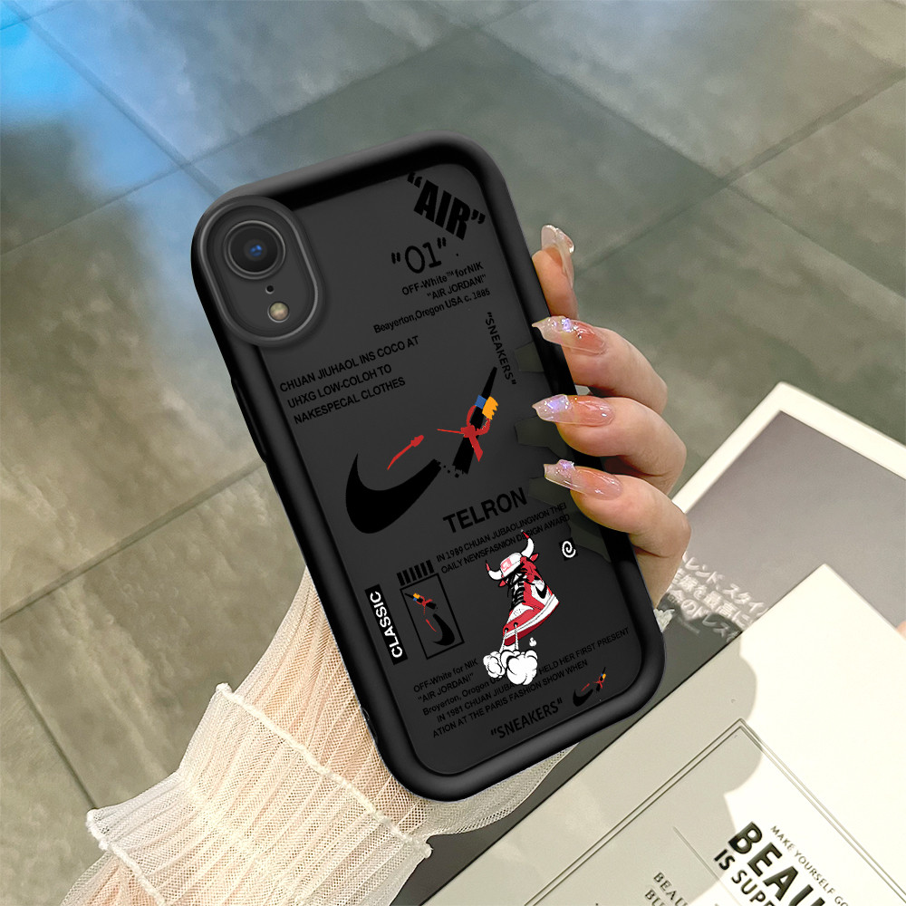 Capa Para iPhone XR Capinha De Celular Macio Preto Case 5842 TYB em Oferta na Shopee