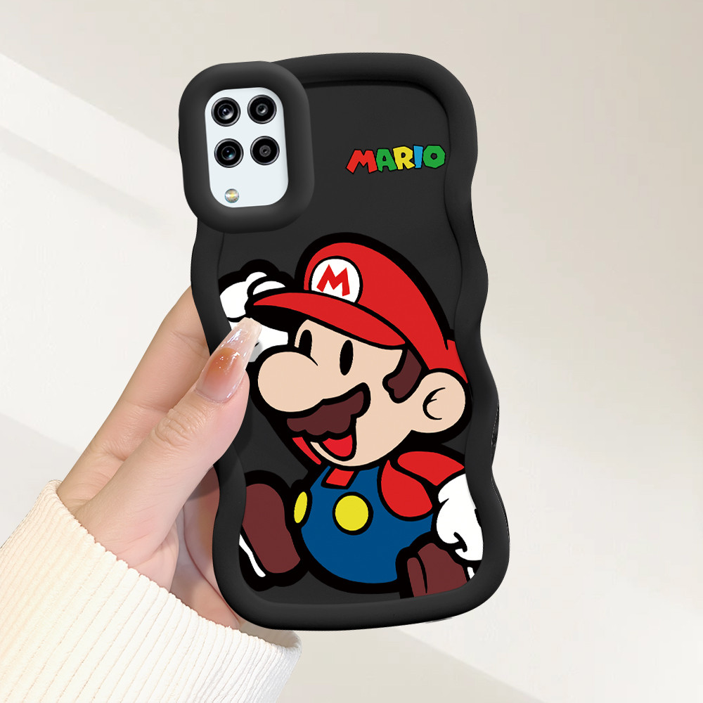 Capinha De Celular Borda Macia Silicone Para Samsung Galaxy A12 M12 5G Capa Luxo Case MKL 0103