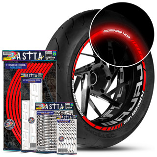 Friso De Roda M1 Compativel Dominar 400 + Kit Adesivos Internos Bajaj + Palavras Filete Refletivo em Oferta na Shopee