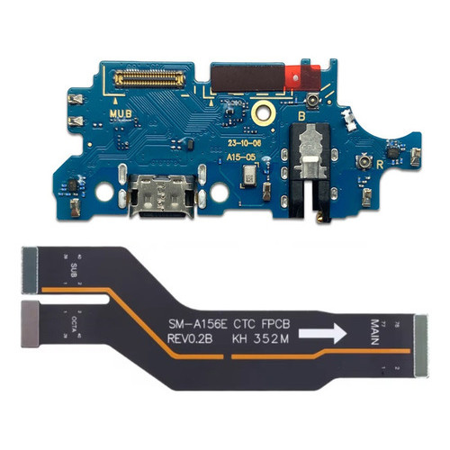 Placa Conector Carga + Flex Main Para Galaxy A15 4g  5g