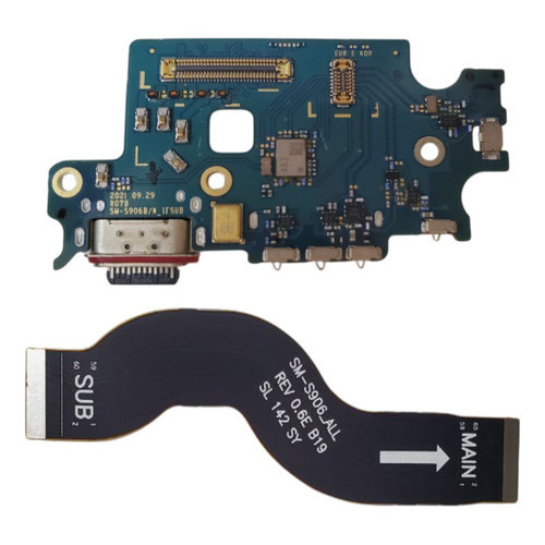 Placa De Carga + Flex Sub Main Para Galaxy S22 Plus (s906b)
