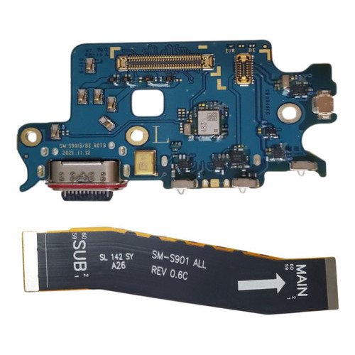 Placa De Carga + Flex Sub Main Para Galaxy S22 5g (s901b)