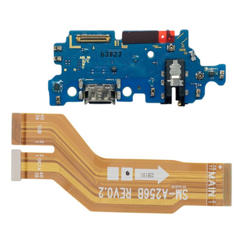 Placa Conector Carga + Flex Sub Main Para Galaxy A25 (a256)