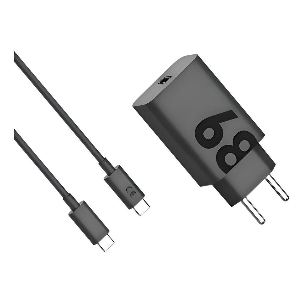Carregador Turbo 68w Tipo C Para Samsung Xiaomi Motorola LG