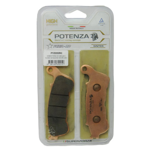 PASTILHA DE FREIO POTENZA DIANTEIRA HARLEY DAVIDSON IRON 883 2014 A 2017 - SINTERIZADA