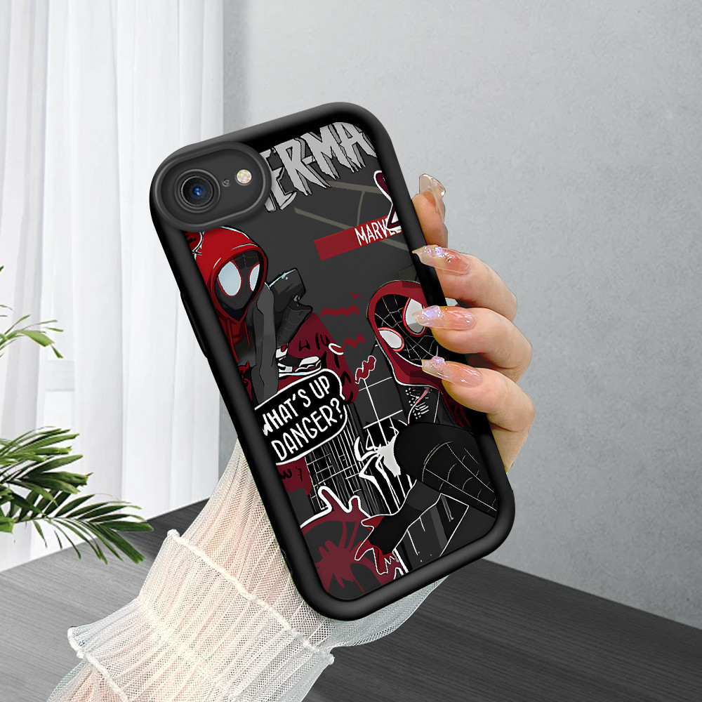Capa Para iPhone 7 8 SE 2020 2022 Capinha De Celular Macio Preto Case 5849 TYB