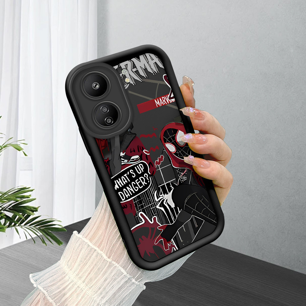 Capa Para Xiaomi Redmi 13C Poco C65 Capinha De Celular Macio Preto Case 5849 TYB