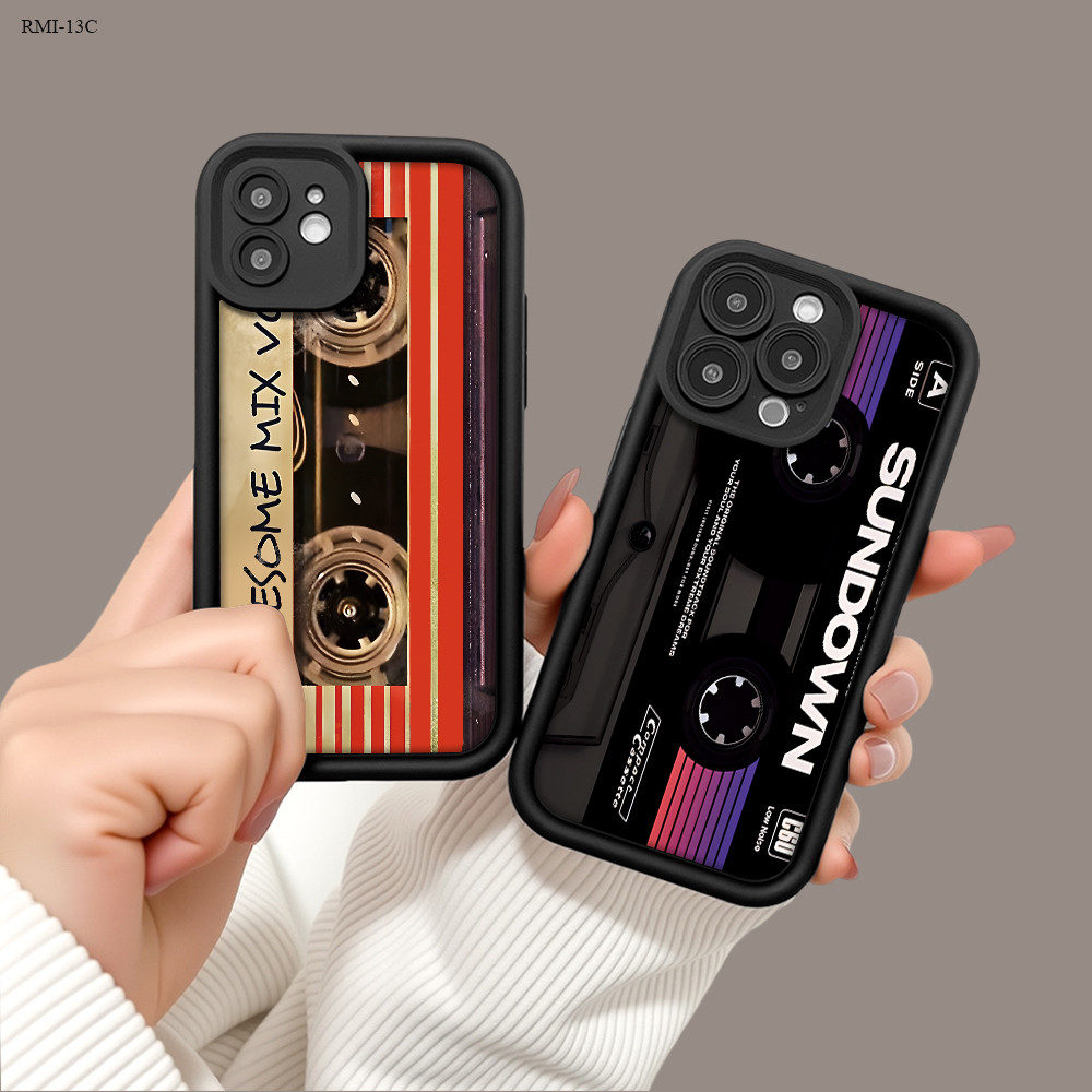 Capinha Para Xiaomi Redmi 15C 13C 14C 12C 15 12 13 4G 5G Capa De Celular Black Case 6520 em Oferta na Shopee