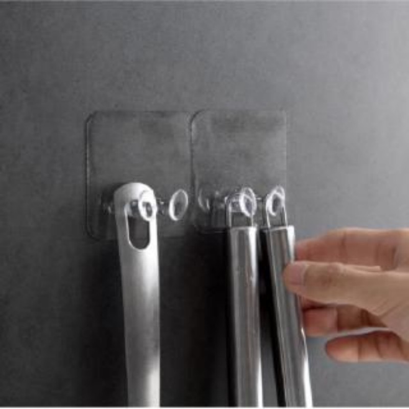 5 Conjunto Gancho Para Tomada Com Tecnologia Sem Perfuração E Removível Para Múltiplos Usos Suporta Peso E É Estável