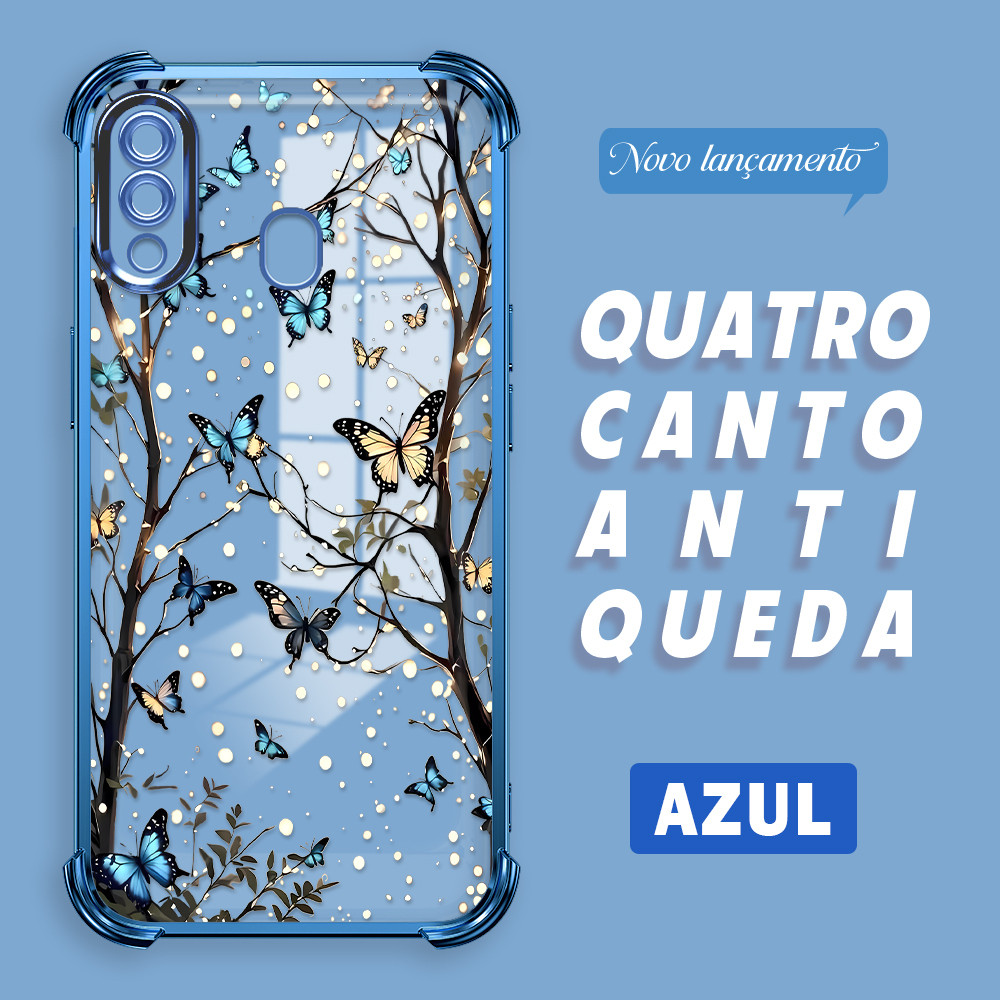 Capinha Para Samsung Galaxy A30 A20 Anti Queda Capa Celular FS0479