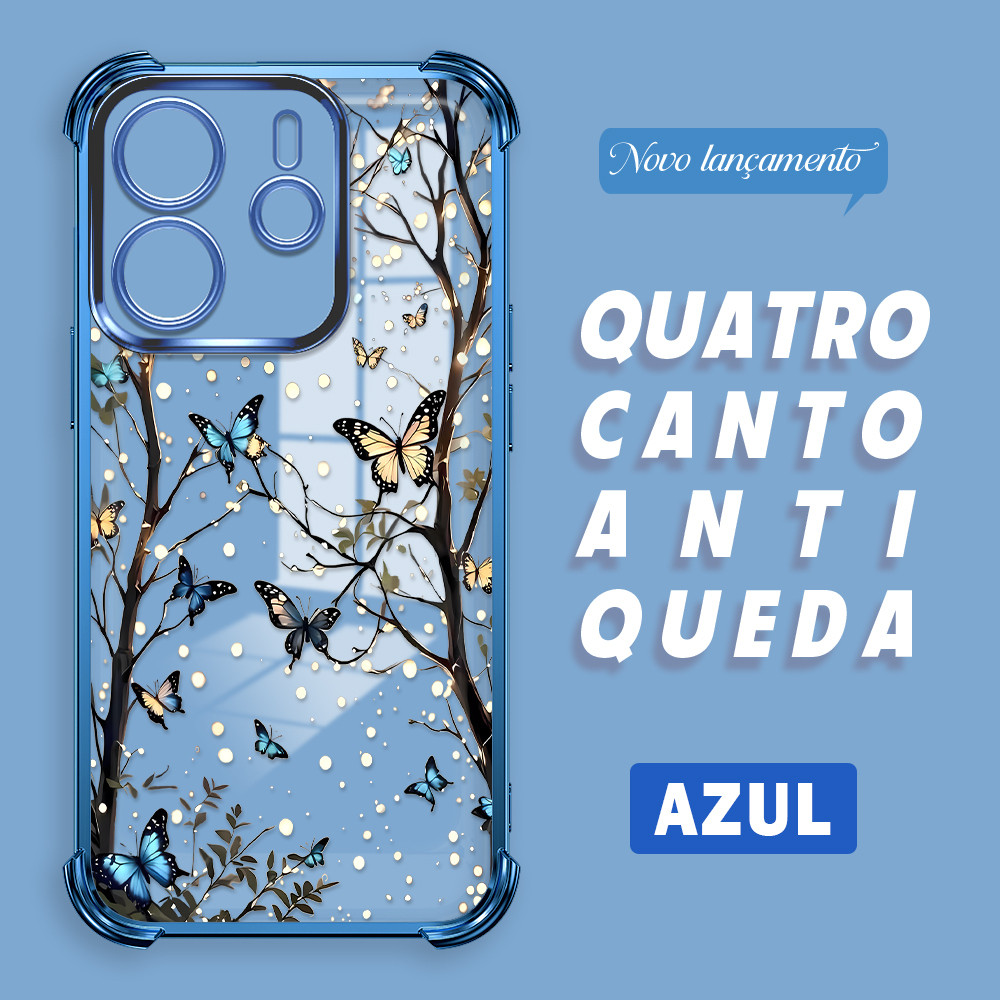 Capinha Para Xiaomi Redmi Note 14 4G Anti Queda Capa Celular FS0479 em Oferta na Shopee