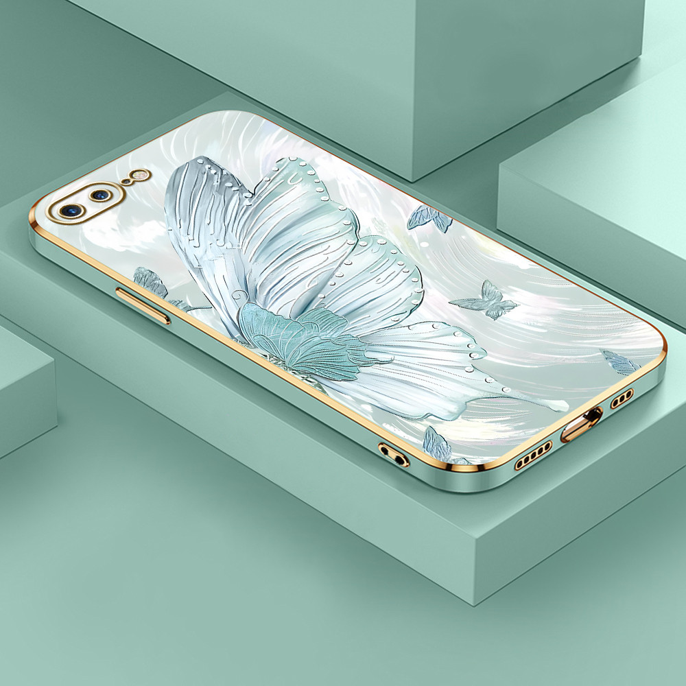 Capinha De Celular Para Capa Para iPhone 7 8 Plus Silicone Macia Joyful Cute À Prova De Choque 2044DD em Oferta na Shopee