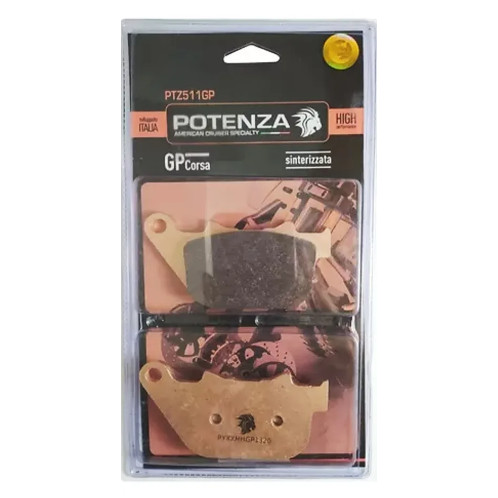 PASTILHA DE FREIO POTENZA TRASEIRA HARLEY DAVIDSON 883 IRON 2010 A 2015