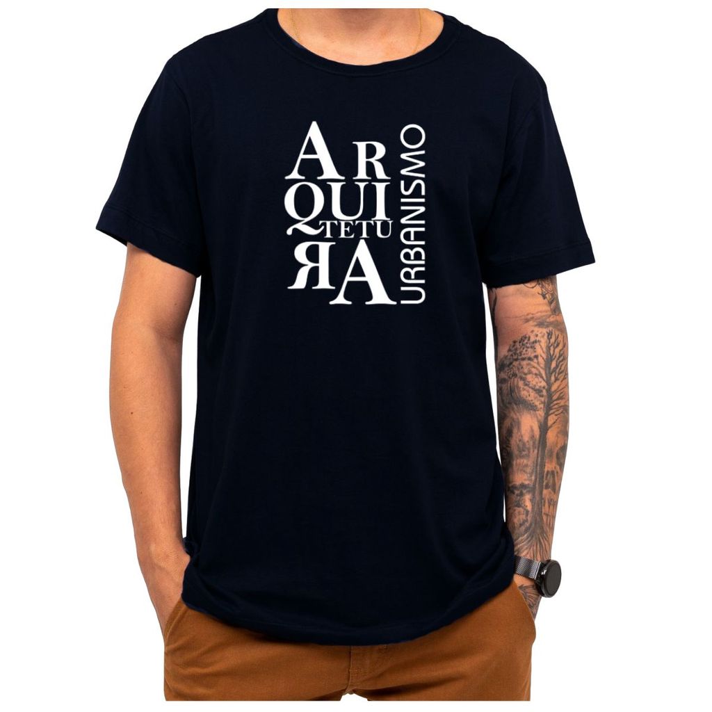 Camiseta Faculdade Arquitetura e Urbanismo 1 Universitário