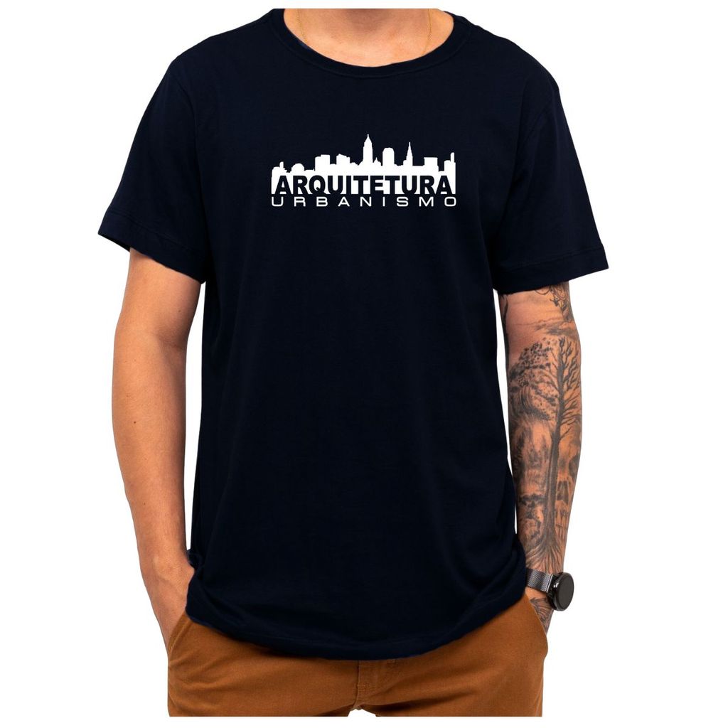 Camiseta Faculdade Arquitetura e Urbanismo 2 Universitário