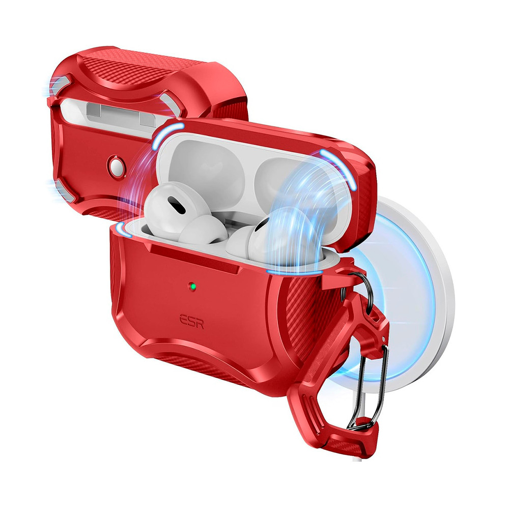 Capa ESR AirPods Pro 2 Anti Queda Magsafe Kit Limpeza em Oferta na Shopee