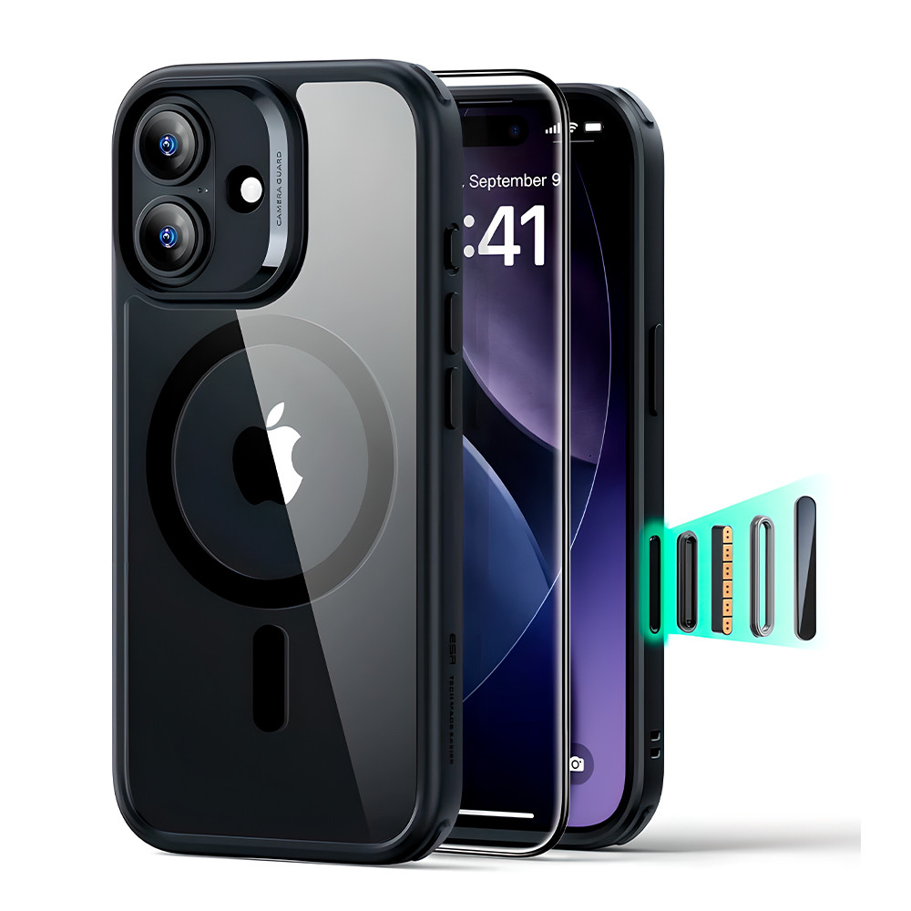 Capa ESR iPhone 17 Halolock Híbrida C/ Botão Câmera em Oferta na Shopee