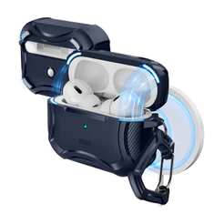 Capa ESR P/ AirPods Pro 2/1 Proteção Magsafe Azul Marinho