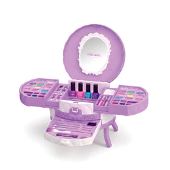 Chezninio Kit Maquiagem Infantil Meninas Lavável Brinquedo