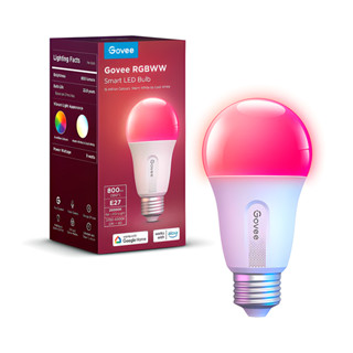 Lâmpada Led Inteligente Govee RGBWW 9W Wi-Fi e Bluetooth em Oferta na Shopee
