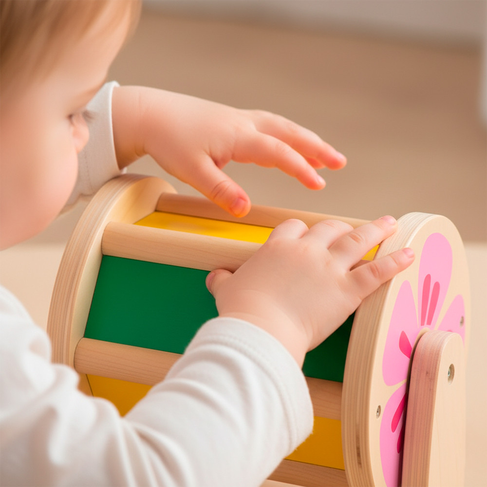 Life Brinquedo Montessori Spin Barrel Som para Criança — imagem 2 de 2