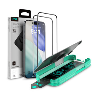 Película ESR iPhone 17 Air Vidro Temperado Kit 2 Borda Preta em Oferta na Shopee