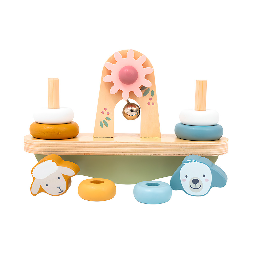 Phoohi Brinquedo Equilíbrio Farm Animal Flower Infantil em Oferta na Shopee