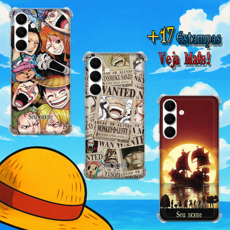 Capa Capinha - Samsung Galaxy S25 FE - One Piece em Oferta na Shopee