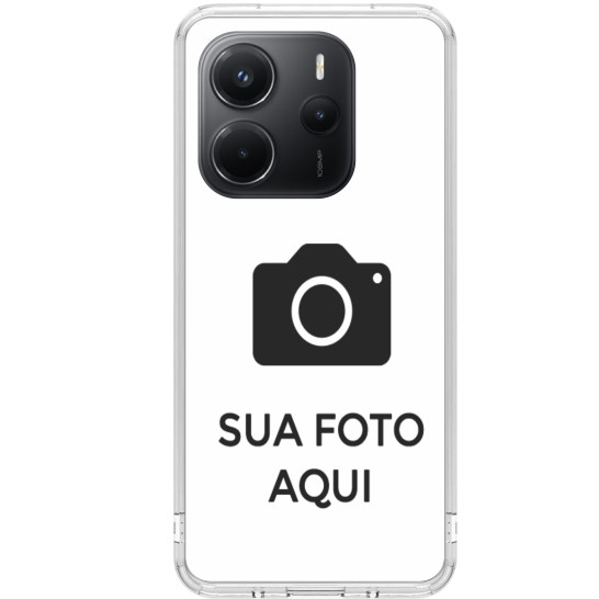 Capa Capinha Redmi Note 14 Case Personalizada Com Sua Foto 01