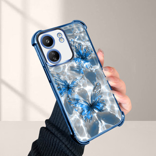 Capinha Para Xiaomi Redmi 13C Poco C65 4G Capa Transparente De Celular Silicone Anti Impacto De Telefone Case FS0461 em Oferta na Shopee