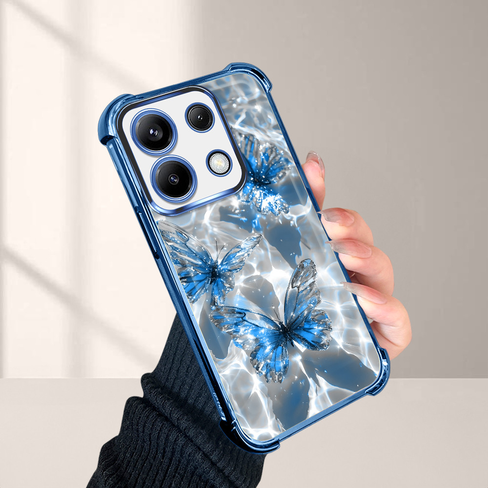 Capinha Para Xiaomi Poco X6 Redmi Note 13 Pro 5G Capa Transparente De Celular Silicone Anti Impacto De Case FS0461