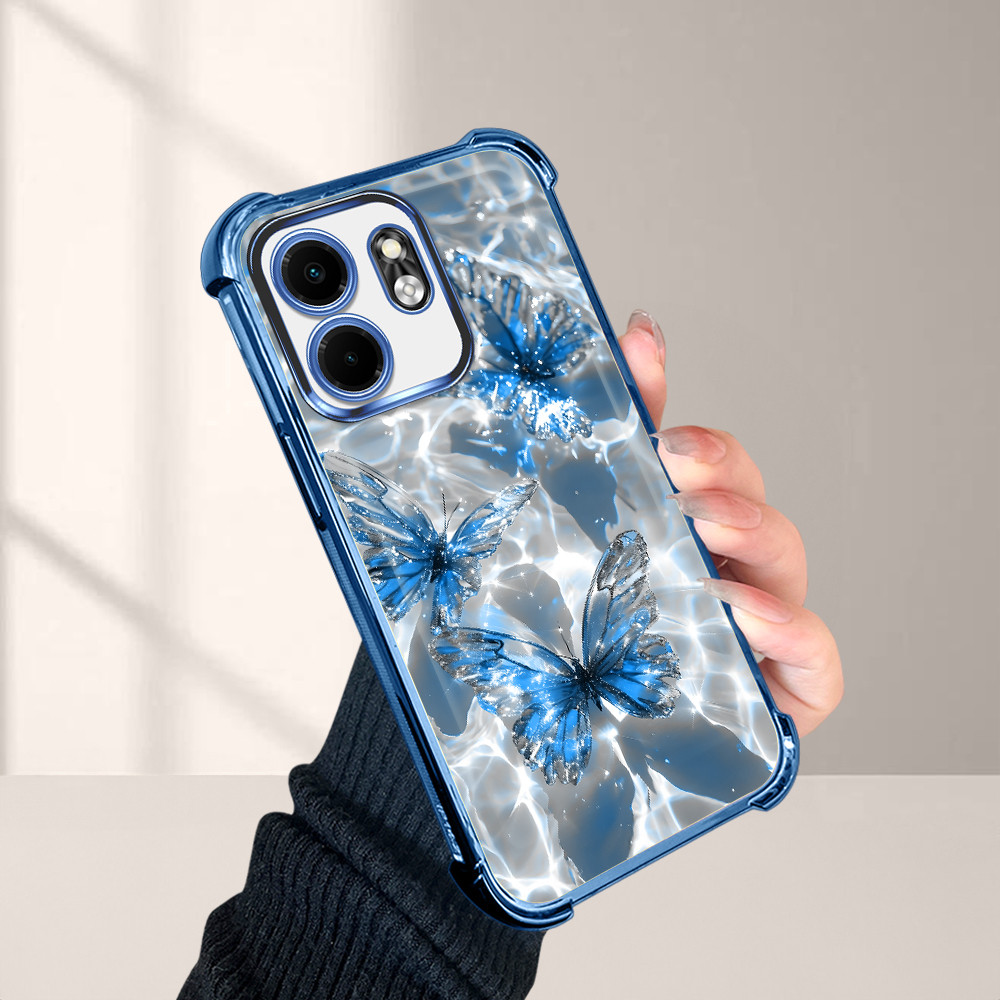 Capinha Para Infinix Smart 9 Hot 50i Capa Transparente De Celular Silicone Anti Impacto De Telefone Case FS0461 em Oferta na Shopee