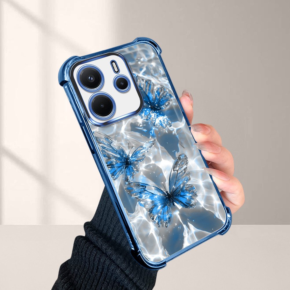 Capinha Para Xiaomi Redmi Note 14 4G Capa Transparente De Celular Silicone Anti Impacto De Telefone Case FS0461