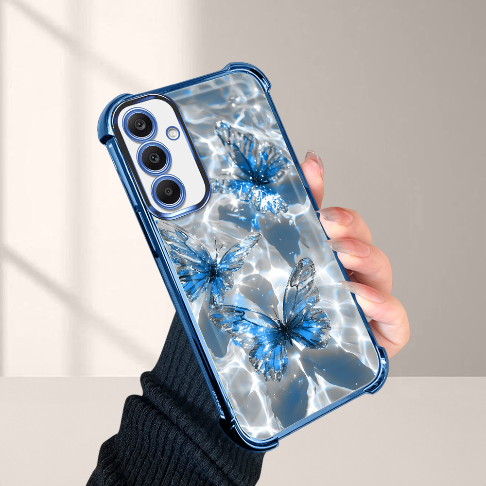 Capinha Para Samsung Galaxy A25 5G Capa Transparente De Celular Silicone Anti Impacto Protetora De Telefone Case FS0461 em Oferta na Shopee