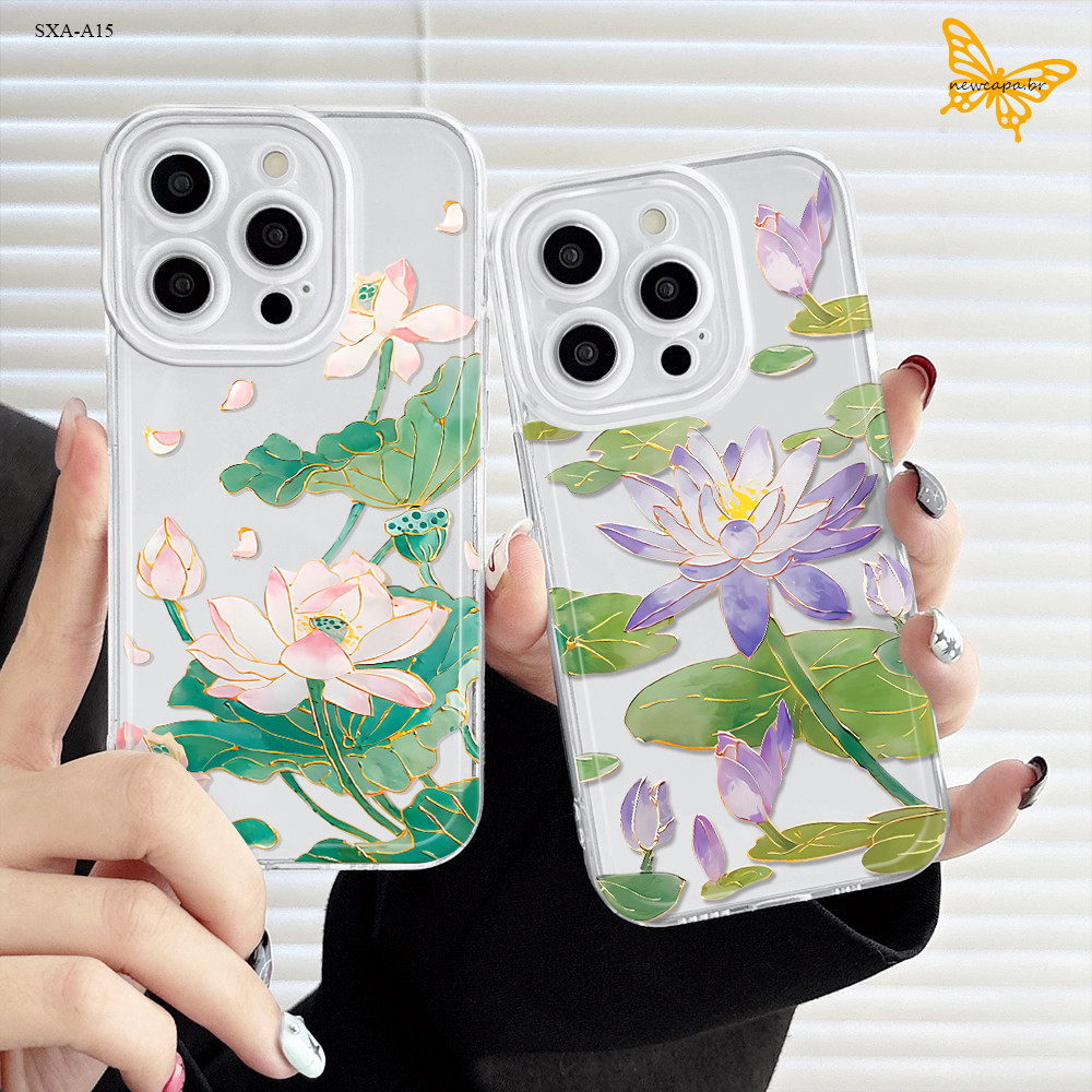 Capinha Para Samsung Galaxy A17 A16 A15 A14 A13 A12 4G 5G Capa Macia Transparente TSY 0155
