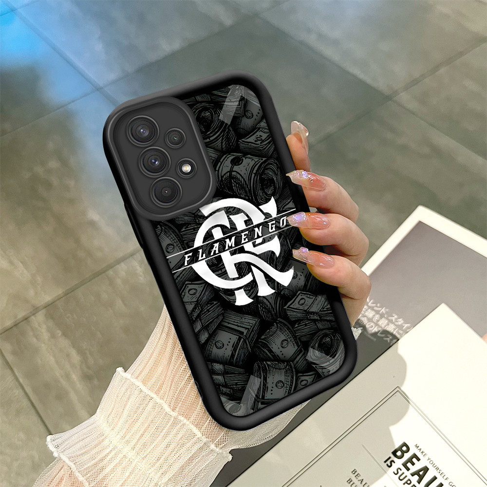 Capa Para Samsung Galaxy A32 4G Capinha Macio Normal Preto Silicone De Celular Case 6632 TYB em Oferta na Shopee