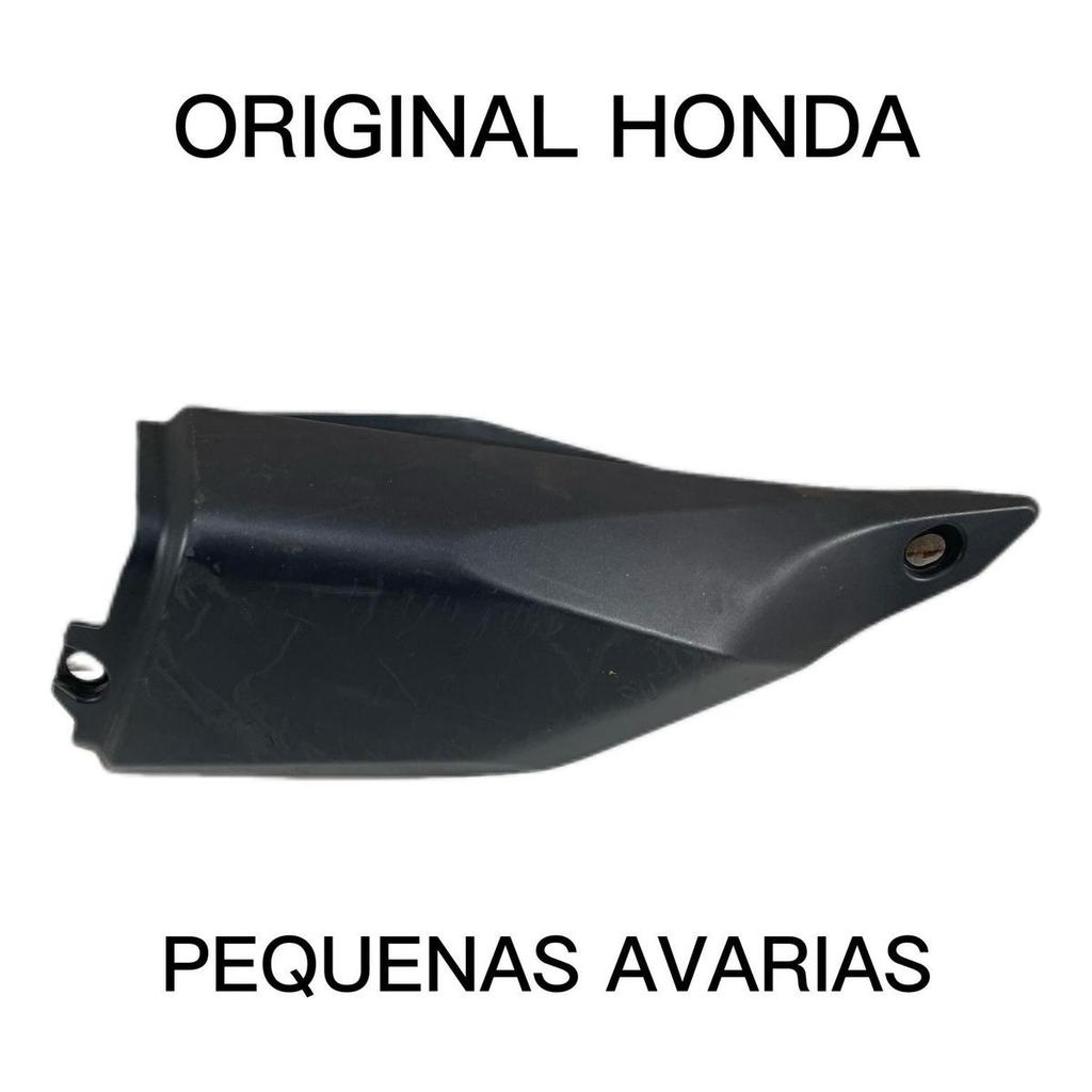 Capa Tampa Escapamento Cb 300f Twister 2023 Original Honda ralada pra recupera